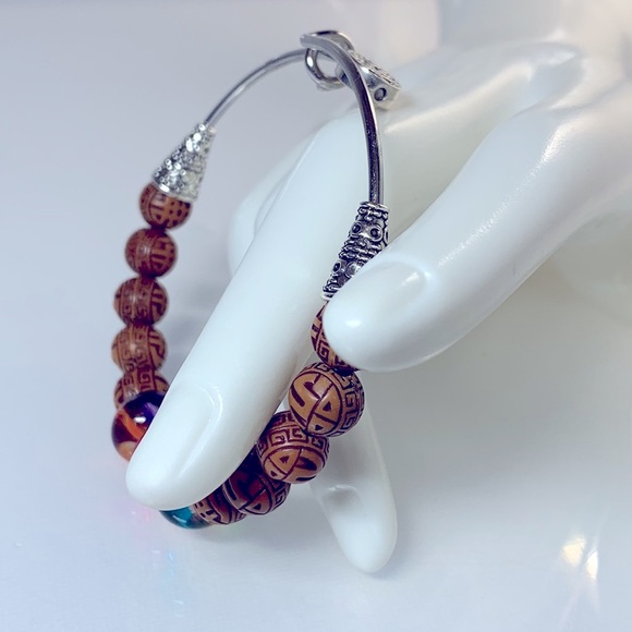 AURA CRYSTALS BANGLE 6cm diameter - Picture 2 of 7